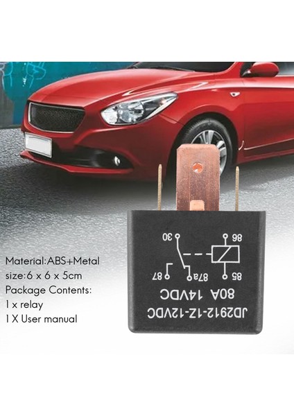 80A Dc 12V 5 Pin Dıy Güç Rölesi Otomobil Kamyon Aracı (Yurt Dışından) fiyatları