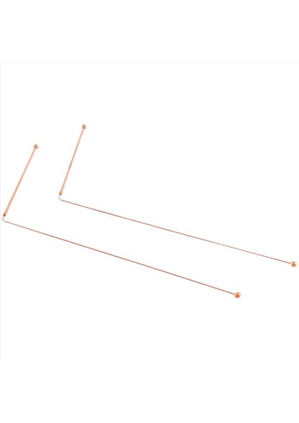 Bakır Dowsing Çubukları -% 99 9 Saf Bakır 2pcs Çubuklar Enerji Su Cadısı Dedektörü (Yurt Dışından) fırsatları