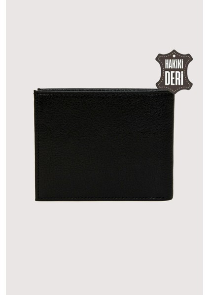 Hakiki Deri Erkek Cüzdan Siyah SMR2004 fırsatları