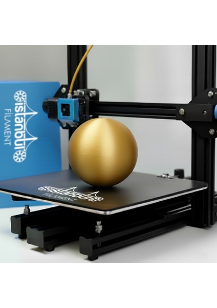 Istanbul Filament 3D Baskı Pla Filament Gold - Altın 1 kg Ø 1,75MM ± 0,05 mm Bambu Lab Uyumlu indirimleri