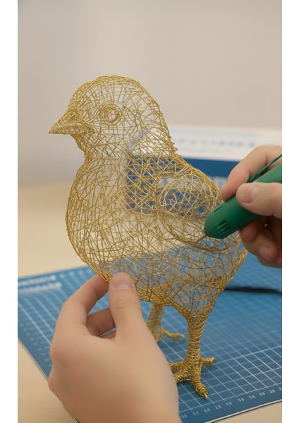 Istanbul Filament 3D Baskı Pla Filament Gold - Altın 1 kg Ø 1,75MM ± 0,05 mm Bambu Lab Uyumlu