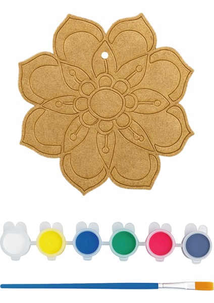 Mandala Tasarım Kit - Toplu Etkinlik - Ahşap Boyama Mandala Set indirimleri
