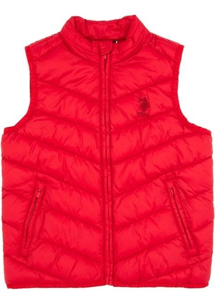 FRANCISKIDS25K U.s Polo Assn. Erkek Çocuk Yelek 2251407 Kırmızı
