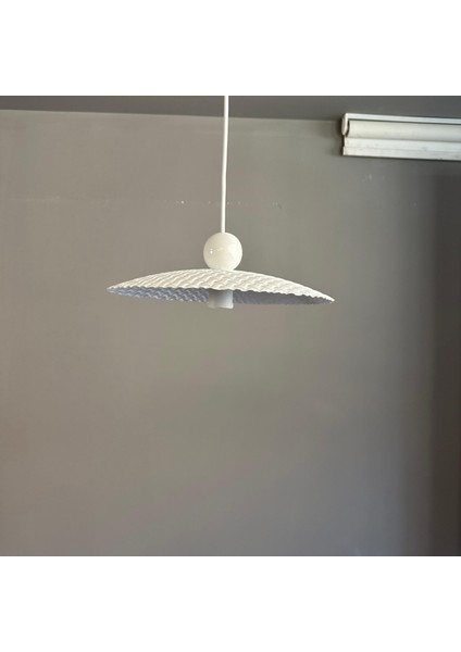 Zetra Beyaz Metal Avize Tekli Beyaz Boncuk Başlık Mutfak Modern Dekoratif Sarkıt Aydınlatma fırsatları