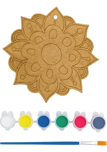 Mandala Çiçek Boyama - Etkinlik Seti - Aktivite Seti - Anaokulu, Sınıf, Kurum Etkinlikleri indirimleri