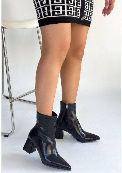 Mosy Siyah Rugan Topuklu Bot fiyatları