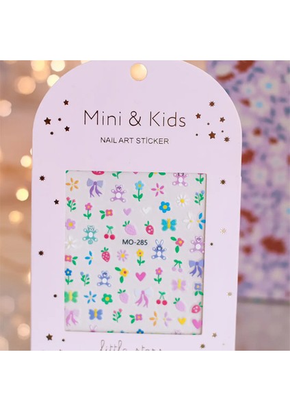 Mini & Kids Çocuk Tırnak Sticker Cherry modelleri