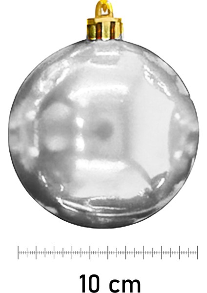 10CM 6lı Gümüş Top fiyatları