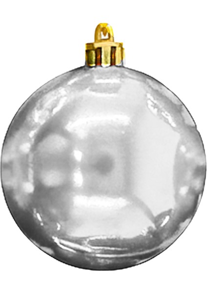 10CM 6lı Gümüş Top modelleri