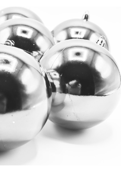 10CM 6lı Gümüş Top fırsatları