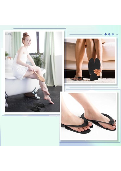 Tek Kullanımlık Spa Otel Pedikür Terliği 50 Çift 2 mm Kalınlık 722331 fiyatları