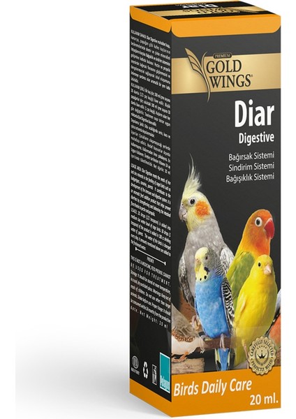 Kuş Vitamin Seti (5) 20C Muhabbet Kuşu Kanarya Papağan A-B-D3-E-C-K Vitaminleri Mix indirimleri