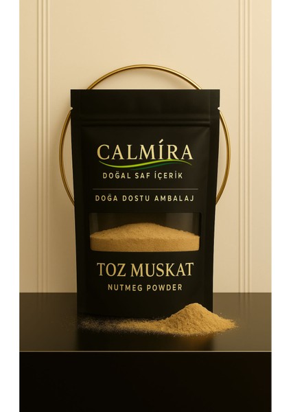 Muskat Tozu 60 gr / Myristica Fragrans / Hint Cevizi Toz Musgat / Nutmeg Ground Powder