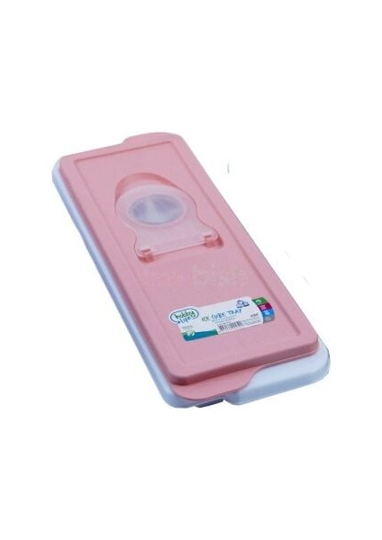 Kapaklı Buz Kalıbı Yapışmaz Sert Plastik