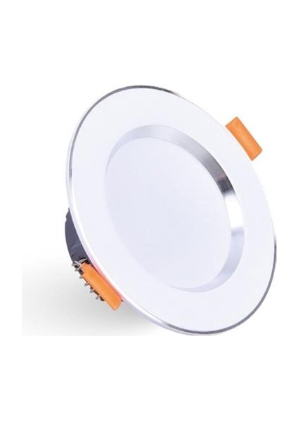 5W Dekoratif Downlight Spot Beyaz Kasa / Krom 6500K Forlıfe