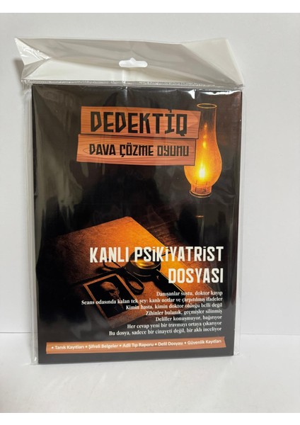 Dedektif Dava Çözme Oyunu Kanlı Psikiyatrist Dosyası