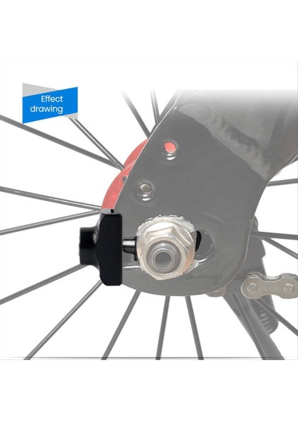 Katlanır Bisiklet Zincir Gergisi Için Zincir Regülatörü Kırmızı (Yurt Dışından) modelleri