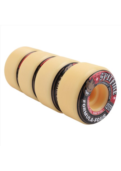 Spitfire Wheels Sokak Fırçalama Tekerleği Dans Tahtası Tekerleği Siyah+Kırmızı (Yurt Dışından) modelleri
