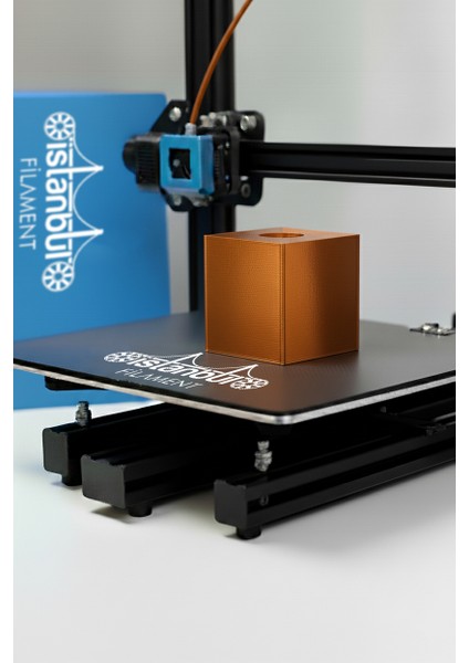 Istanbul Filament 3D Baskı Pla Filament Bakır 1 kg Ø 1,75MM ± 0,05 mm Bambu Lab Uyumlu fiyatları