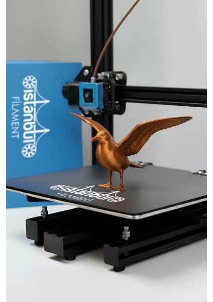 Istanbul Filament 3D Baskı Pla Filament Bakır 1 kg Ø 1,75MM ± 0,05 mm Bambu Lab Uyumlu indirimleri