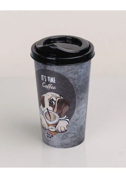 Kahve Bardağı - Kapaklı Desenli 650ML modelleri