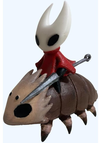 Bell Beast – Hollow Knight: Silksong Fan Art Figürü | El Boyama Koleksiyonluk Dekoratif Obje