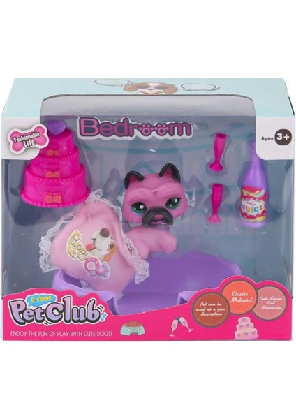 Kzl- Pet Star Bedroom Anessiworldesuarlı Set -Kızılkaya Oyuncak