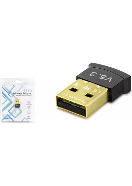 B15 Bluetooth Dongle 5.3 USB 3.0 Gelişmiş Bağlantı ve Uzun Menzil