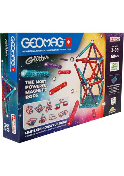 0536 Manyetik Zeka Oyunu 60 Parça -Nessiworldman