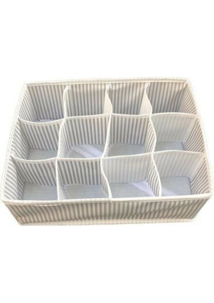 12 Bölmeli Pratik Bölmeli Çekmece Düzenleyici Organizer(Iç Çamaşırı Kravat Çorap Düzenleyici) modelleri