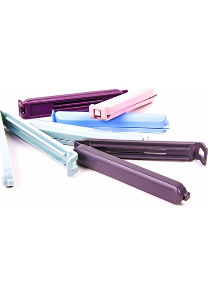 4 Adet Decobella Poşet Klipsi 4'lü Büyük Boy