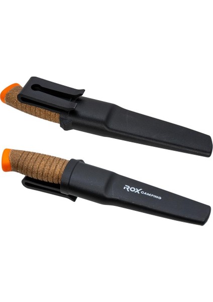 0321 Bushcraft Plus Paslanmaz Çelik Kamp Bıçağı (Turuncu)