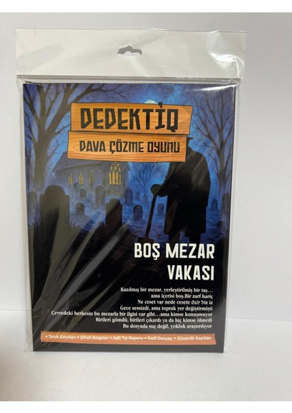 Dedektif Dava Çözme Oyunu Boş Mezar Vakası