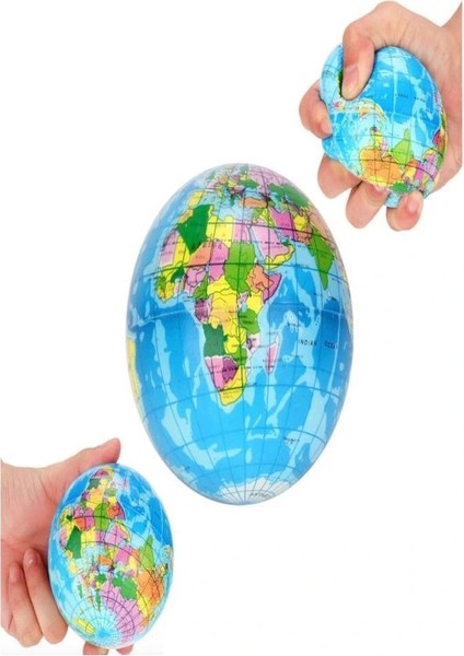 Stres Topu Dünya Haritalı - Battal Boy modelleri