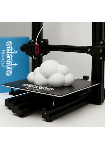 Istanbul Filament 3D Baskı Pla Filament Beyaz 1 kg Ø 1,75MM ± 0,05 mm Bambu Lab Uyumlu fiyatları