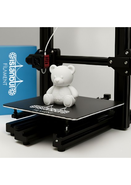 Istanbul Filament 3D Baskı Pla Filament Beyaz 1 kg Ø 1,75MM ± 0,05 mm Bambu Lab Uyumlu modelleri