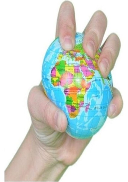 Stres Topu Dünya Haritalı - Büyük Boy fırsatları