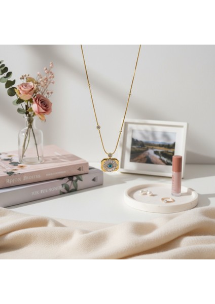 316L Paslanmaz Çelik Kadın Altın Kolye | Yusso fiyatları