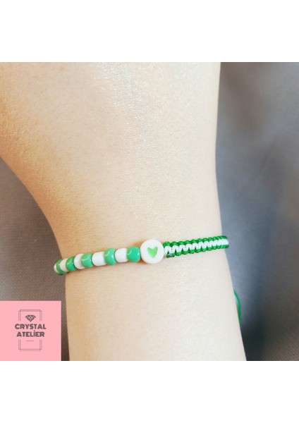 Bursaspor Kalpli Boncuk Makrome Taraftar Bileklik – Unisex Yeşil Beyaz El Yapımı Ayarlanabilir Taraftar Takı - Bursaspor Bileklik - Makrome Bileklik - Yeşil Beyaz Taraftar Bileklik fiyatları