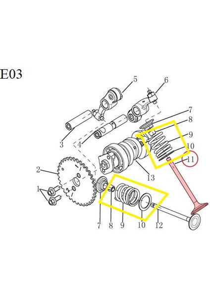 VPS125 Subap Yayı modelleri