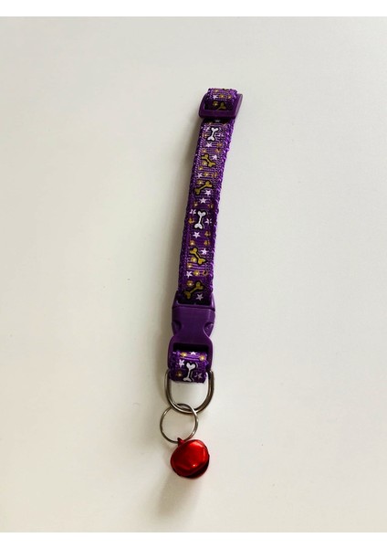 Kemik Desenli Çıngıraklı Kedi Tasması modelleri