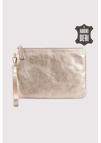 Hakiki Deri Kadın Clutch Çanta 9121