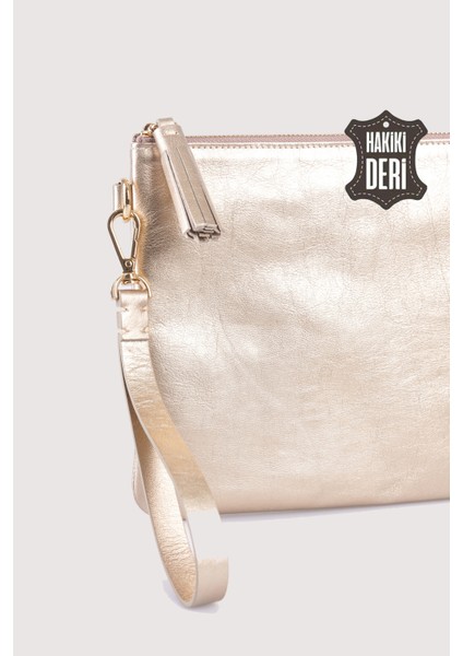Hakiki Deri Kadın Clutch Çanta 9121 fırsatları