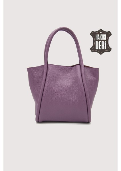 Hakiki Deri Kadın Organizerlı El Çantası Mürdüm SMR9206 fiyatları