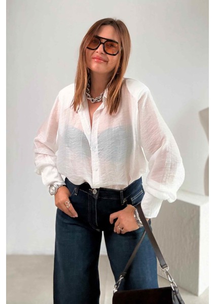 Beyaz Vatkalı Gömlek fiyatları