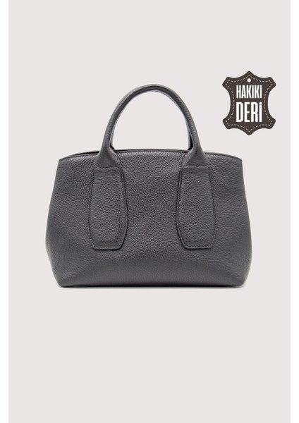 Hakiki Deri Kadın El Çantası Siyah SMR9226 modelleri
