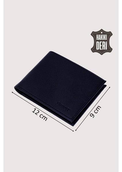 Hakiki Deri Erkek Cüzdan Koyu Lacivert SMR2004 fiyatları