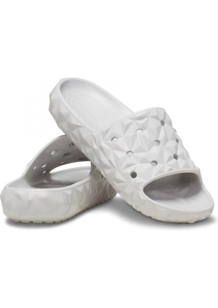 Classic Geometric Slide V2 Kadın Terlik - Beyaz modelleri