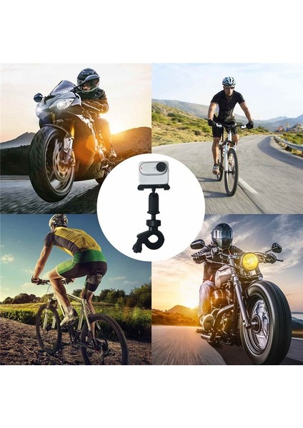 INSTA360 Go3 Aksiyon Kamerası Için 360 Derece Dönebilen Bisiklet Tutucu (Yurt Dışından) fırsatları