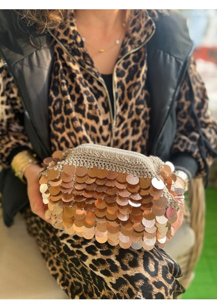 El Örgüsü Pullu Çanta modelleri